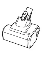 Box items Bissell 2288, 2774 Series Iconpet Cordless Vacuum