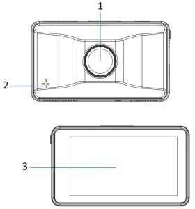 XVIEW XV4KDVR 4K Ultra HD Dash Cam - picture and functions