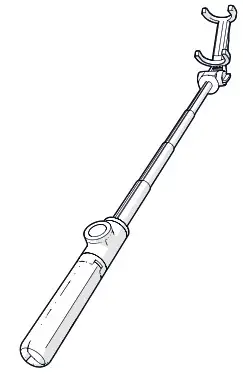 nedis SEST250BK Selfie Stick - Cover