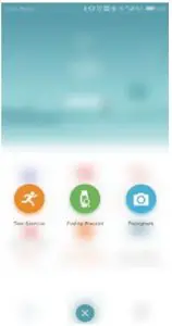 Wearfit Additional functions Interface