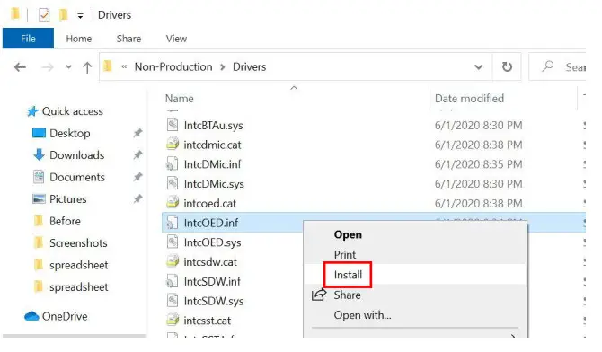 msi 3888 Intel Smart Sound Technology Driver- Install