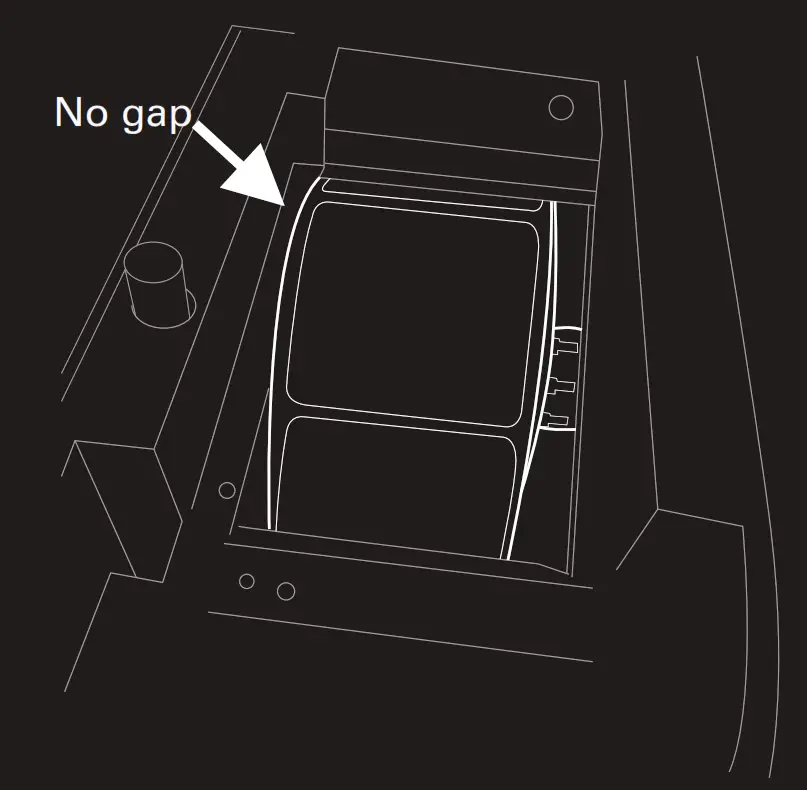 GO LABEL GL2120TH Thermal Printer-No gap