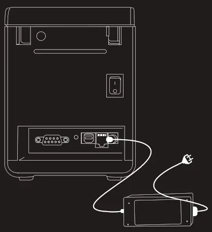 GO LABEL GL2120TH Thermal Printer-plug in