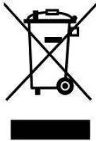 Transcend DrivePro 20 Motocycle Dashcam User Manual - Disposal icon