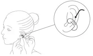 ambie AM-TW01 Earcuffs - attach