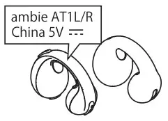 ambie AM-TW01 Earcuffs - syambol 3
