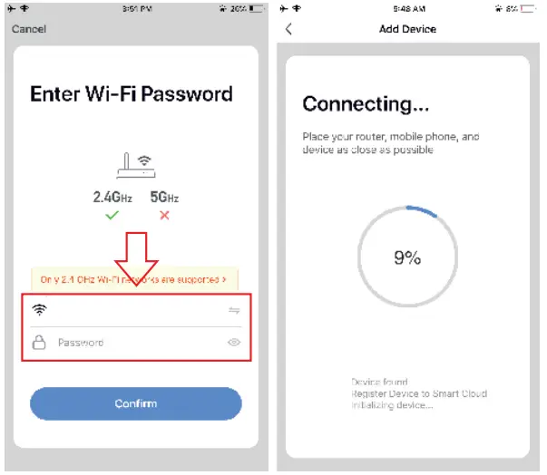 MoKo YX WS01A WiFi Smart Plug - app 1