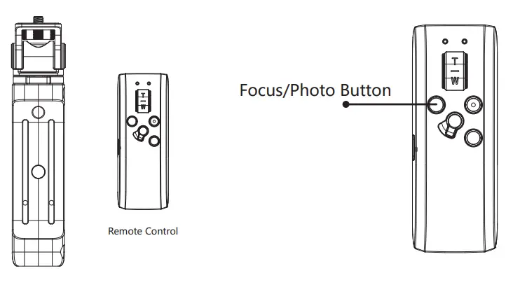 INKEE SK072 Ironbee Wireless Remote Shooting Grip -Remote Control