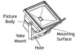 AMP Lighting AFL 401X A BZ Low Voltage Landscape Lighting - Marking for Expansion Bolt Anchors