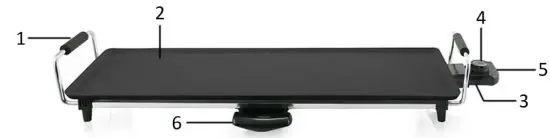 emerio WJ-073 Electric Yaki Grill fig1