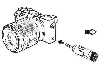 COMICA Mini Flexible Plug-In Cardioid Microphone - Work with Camera 1st Step