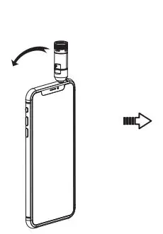 COMICA Mini Flexible Plug-In Cardioid Microphone - Work with Phone 2nd Step