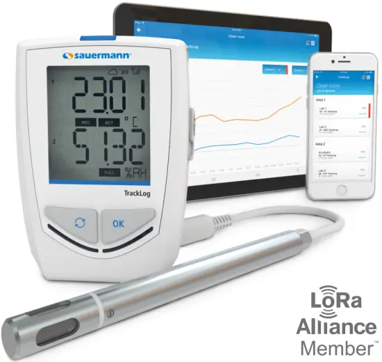 sauermann TRACKLOG Lora-Powered Temperature