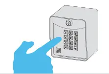 SECURITY BRANDS Ridge Battery Powered Wireless Digital Keypad and Transceiver 12