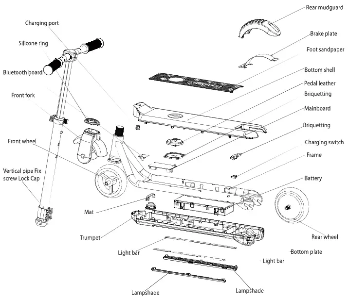 GYROOR H30 Pro Electric Scooter - fig