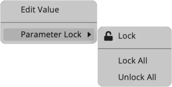 AudioThing Springs - PARAMETER LOCK