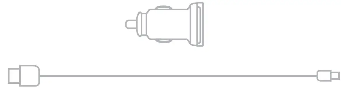 cellularline 15W In-Car Battery Charger with USB Cable FIG1