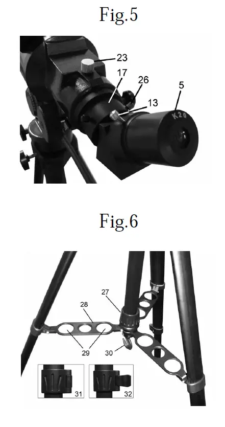 CARSON-RedPlanet-Series-RP-200-Refractor-EQ-Telescope-3