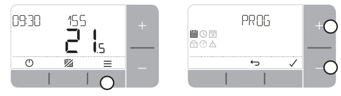 Honeywell T4R Wireless Programmable Thermostat - fig 1