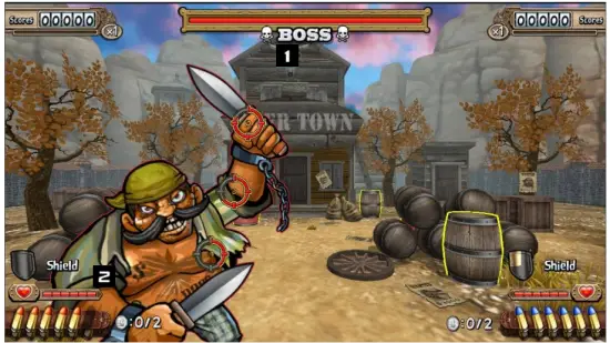 ACE AMUSEMENT Wild West Shooting Game - Description2