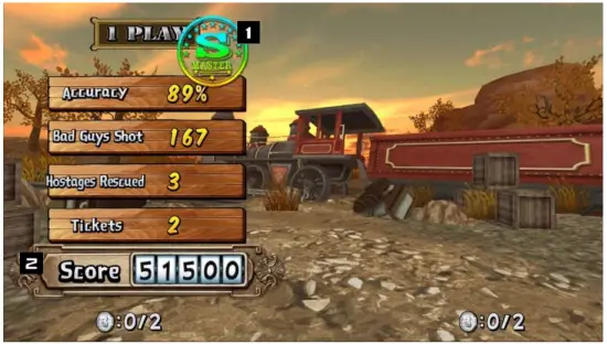 ACE AMUSEMENT Wild West Shooting Game - Description3