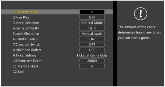 ACE AMUSEMENT Wild West Shooting Game - Serrings2