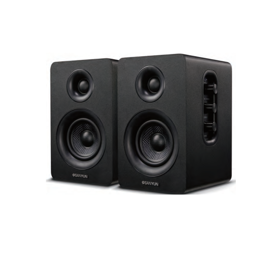 Sanyun Sw208 3 Inch Active Bluetooth 5.0 Bookshelf Speaker User Guide Sanyun Sw208 3 Inch Active Bluetooth 5.0 Bookshelf Speaker User Guide