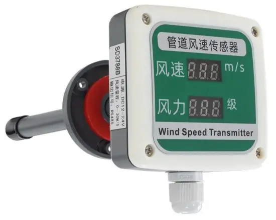 SONBEST SD3788 Display Type Thermal Pipe Type Wind Speed Sensor