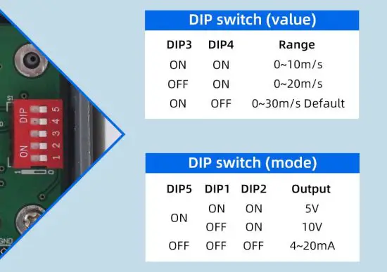 SONBEST SD3788 Display Type Thermal Pipe Type Wind Speed Sensor - How to wiring 2