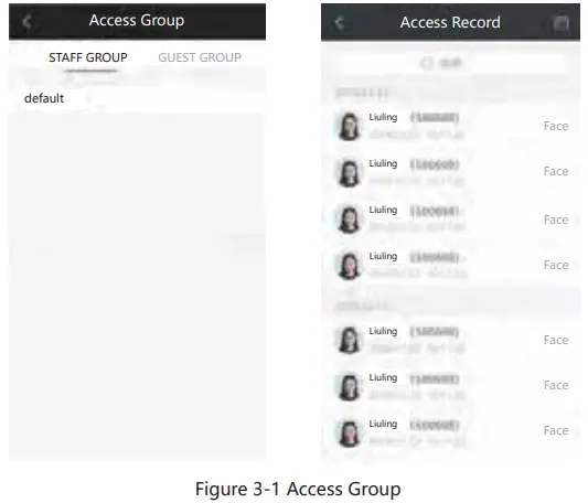 Figure 3-1 Access Group