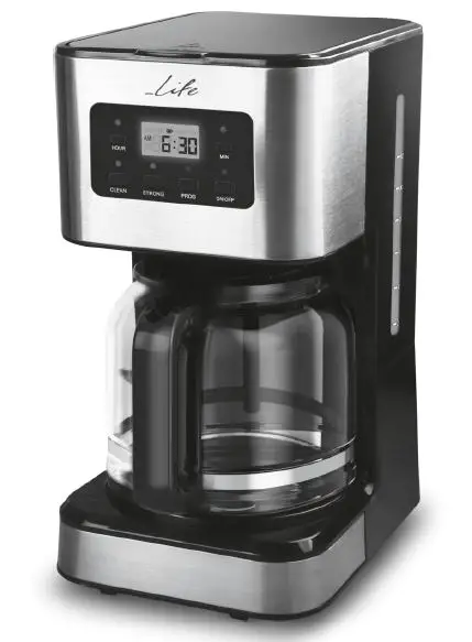 LiFE CM-200 Aroma Digital Programmable Coffee Mak
