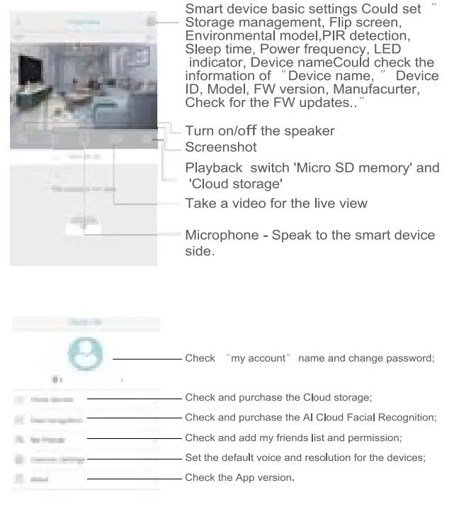 TOPVISION X11 Security Camera User Guide - Using the app