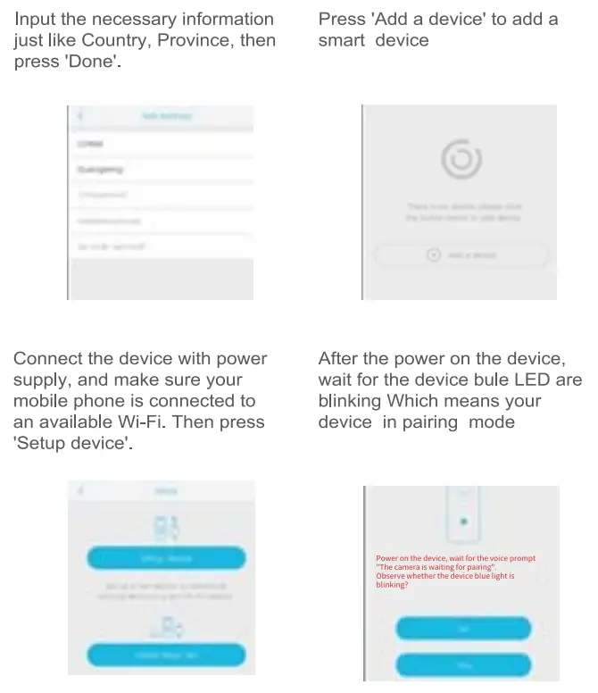 TOPVISION X11 Security Camera User Guide - WI-FI Connection