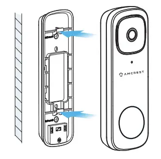 AMCREST AD410 4 Megapixel Video Doorbell Camera Pro - figure 5
