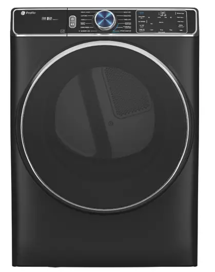 GE Profile PFD95GSPTDS 7.8 cu. ft. Capacity Smart Front Load Gas Dryer with Steam and Sanitize Cycle - FEATURES AND BENEFITS