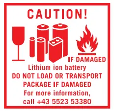 sola 017302XSO Big Red Digital Laser Level - dangerous goods