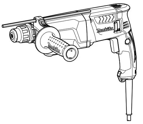 makita HR2310T Combination Hammer - Cover