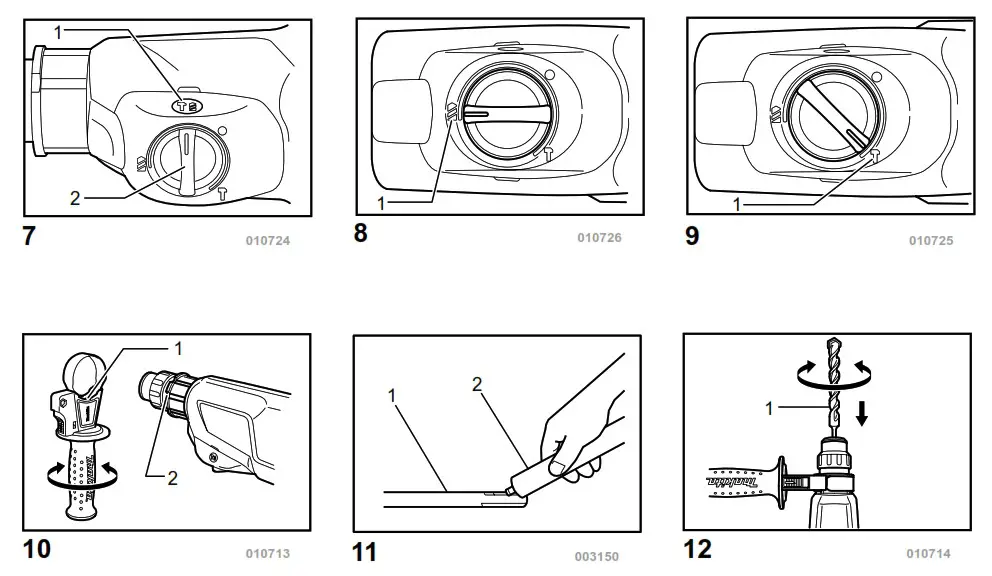 makita HR2310T Combination Hammer - Product Overview 2
