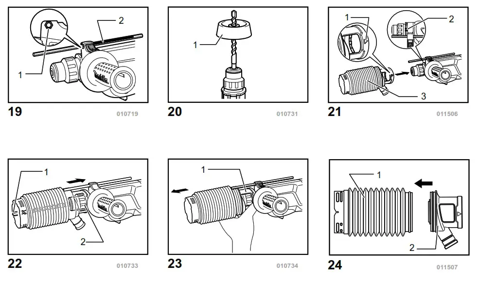 makita HR2310T Combination Hammer - Product Overview 4