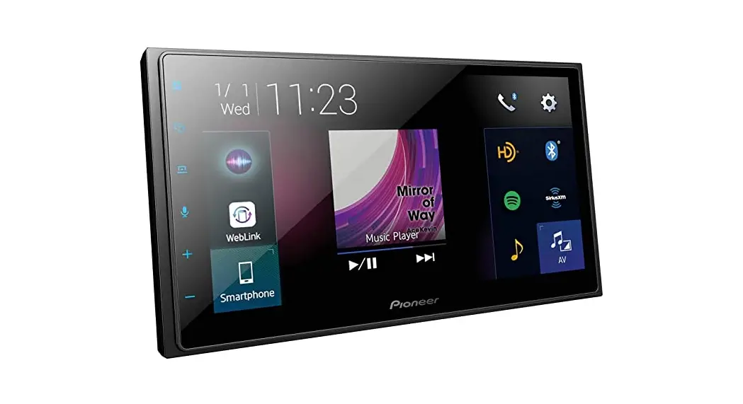 Pioneer Dmh-2770nex 6.8 Inch Capacitive Touchscreen Digital Media Receiver Instruction Manual