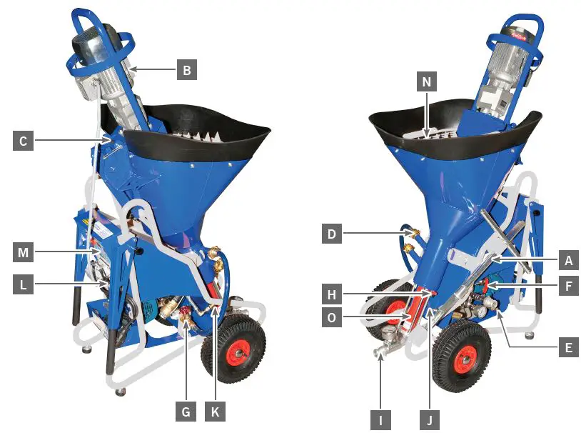 EUROPRO Mixpro 14 Spraying Machine-3