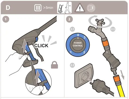 Nilfisk High Pressure Washer Core 130 Powercontrol - Assembly 11