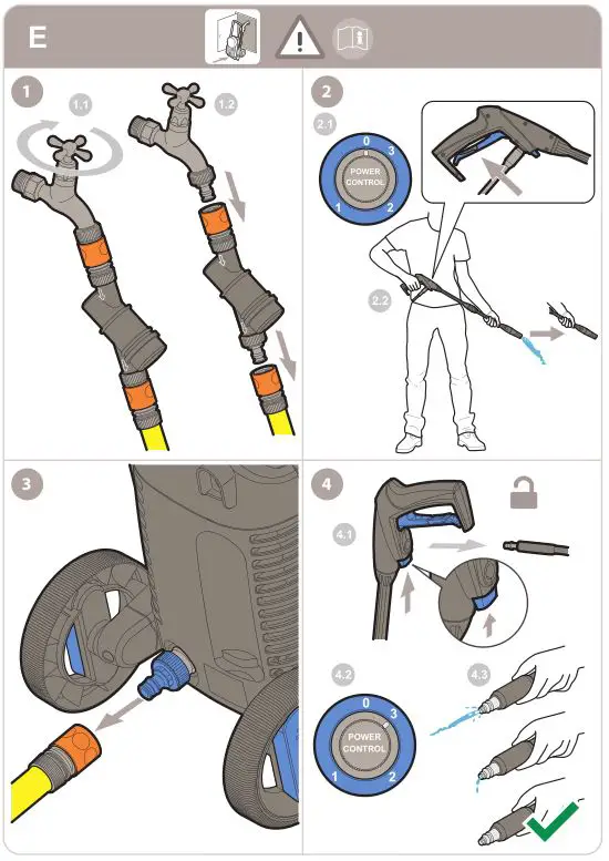 Nilfisk High Pressure Washer Core 130 Powercontrol - Assembly 12