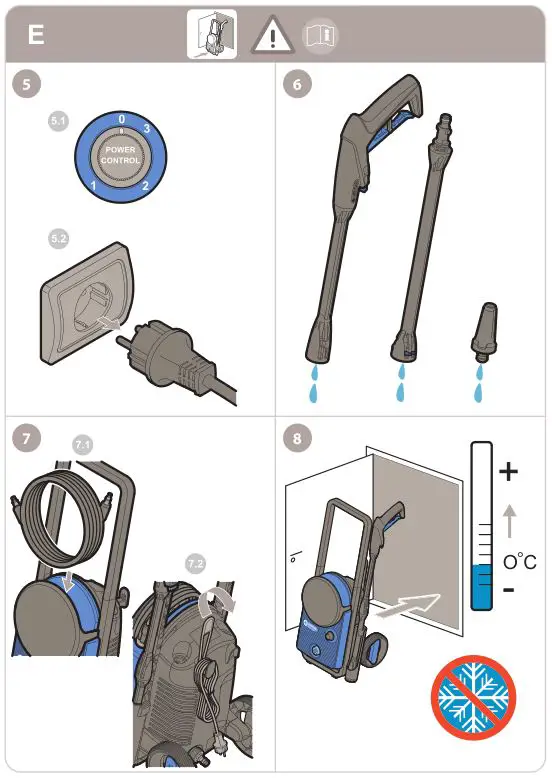 Nilfisk High Pressure Washer Core 130 Powercontrol - Assembly 13