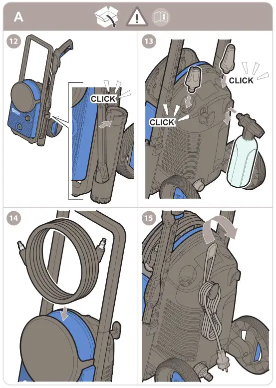 Nilfisk High Pressure Washer Core 130 Powercontrol - Assembly 4