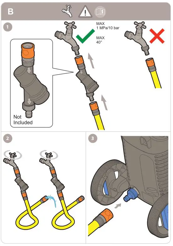 Nilfisk High Pressure Washer Core 130 Powercontrol - Assembly 5