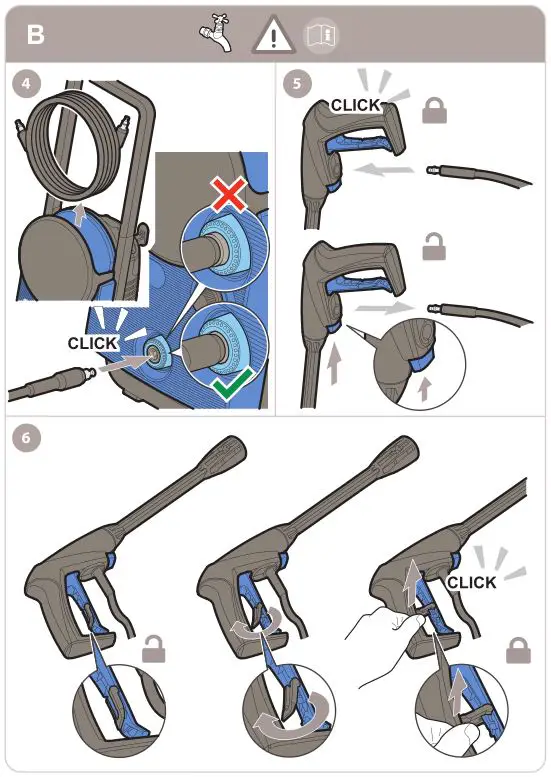 Nilfisk High Pressure Washer Core 130 Powercontrol - Assembly 6