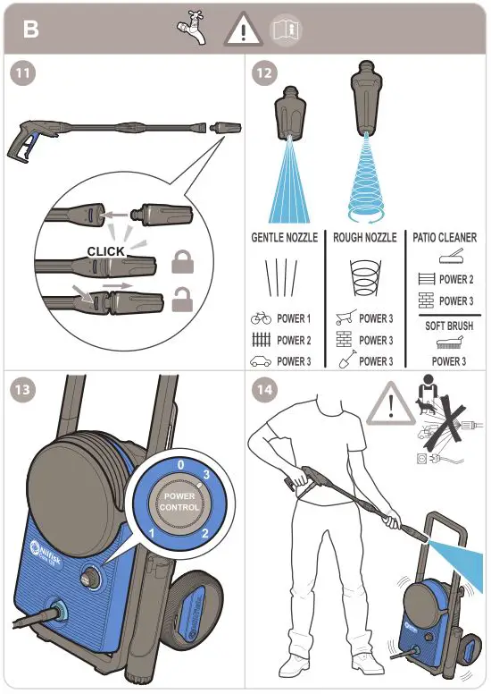 Nilfisk High Pressure Washer Core 130 Powercontrol - Assembly 8