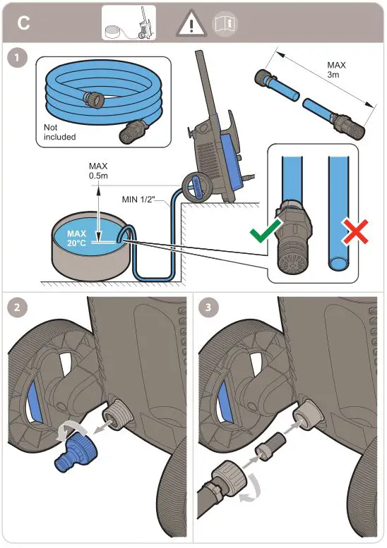 Nilfisk High Pressure Washer Core 130 Powercontrol - Assembly 9