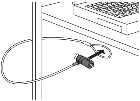 CTA LT PL Digital USB 3 0 Security Cable Lock - FIG 1